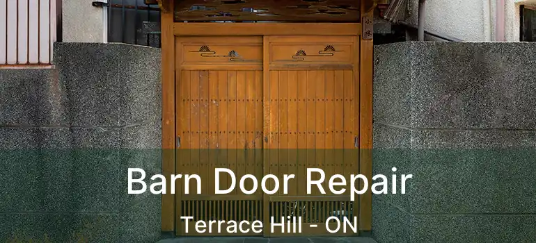  Barn Door Repair Terrace Hill - ON