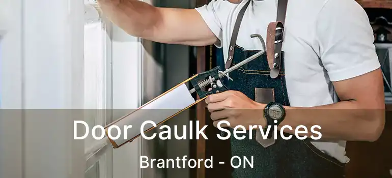  Door Caulk Services Brantford - ON