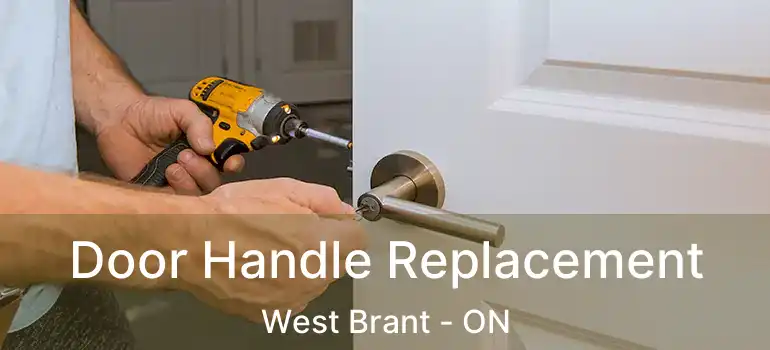  Door Handle Replacement West Brant - ON