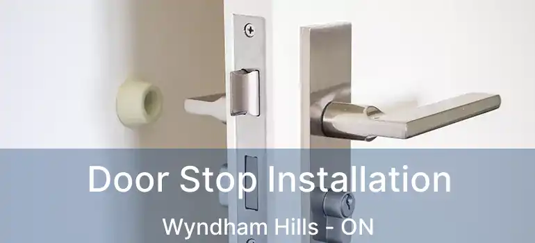 Door Stop Installation Wyndham Hills - ON