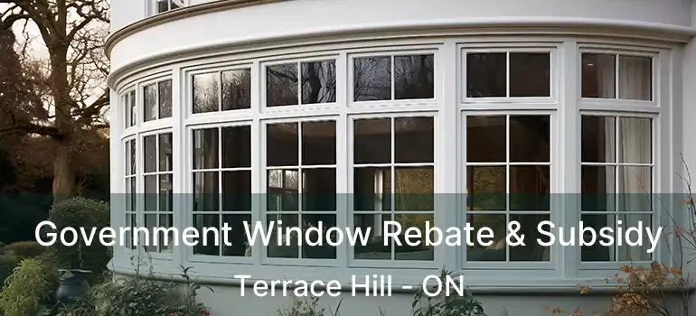  Government Window Rebate & Subsidy Terrace Hill - ON