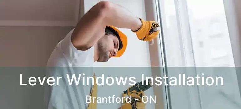  Lever Windows Installation Brantford - ON