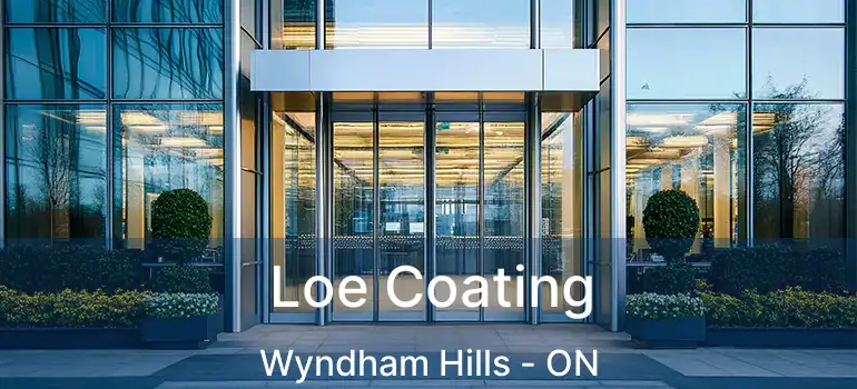  Loe Coating Wyndham Hills - ON