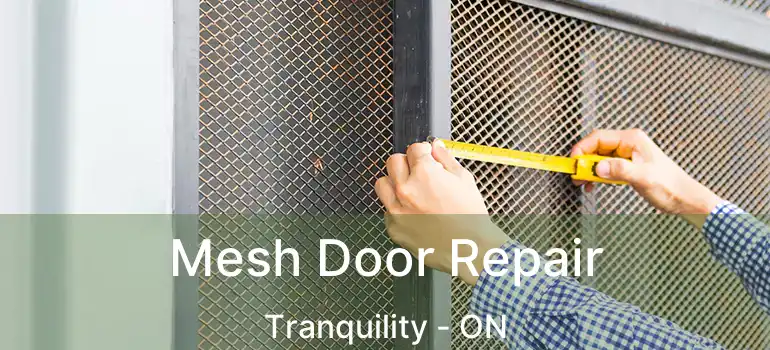  Mesh Door Repair Tranquility - ON
