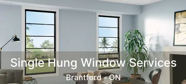  Single Hung Window Services Brantford - ON