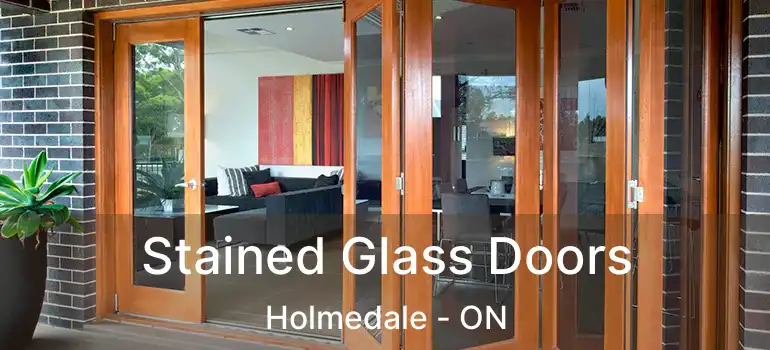  Stained Glass Doors Holmedale - ON