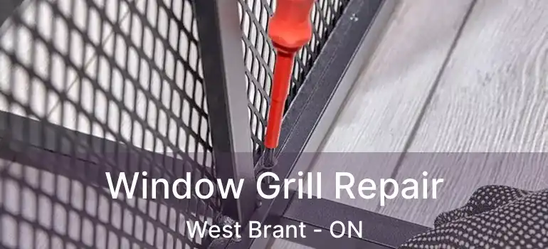 Window Grill Repair West Brant - ON